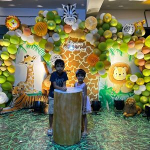 Wild Safari Adventure Birthday Ring Decor – Mumbai