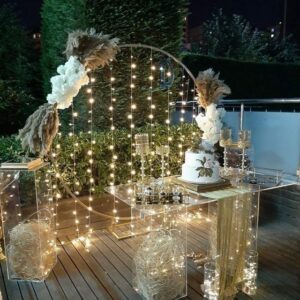 Hire Bride to Be Terrace Cabana Balloon Decoration on Rent in Mumbai