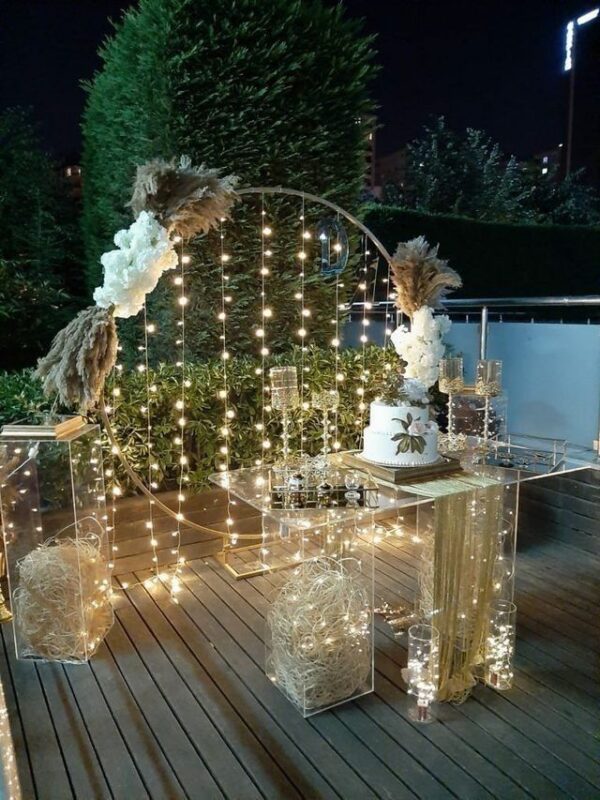 Hire Bride to Be Terrace Cabana Balloon Decoration on Rent in Mumbai