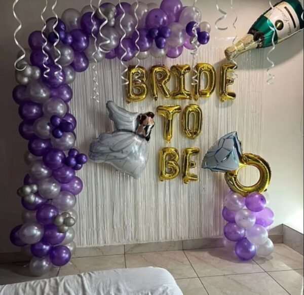 Bride to Be Party Balloon Decoration – Mumbai