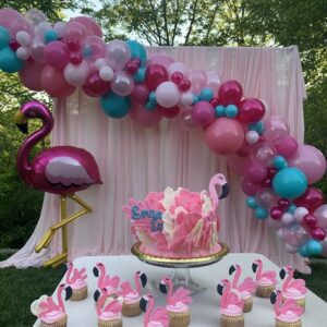 Beautiful Flamingo Ring Birthday Decor – Mumbai