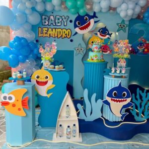 Baby Shark Theme Sequin Decor - Mumbai