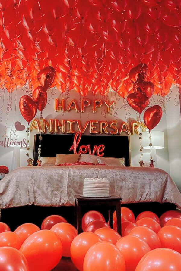 Classy Anniversary Surprise Decoration – Mumbai