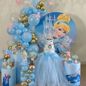 Princess Theme Welcome Baby Balloon Decoration in Mumbai