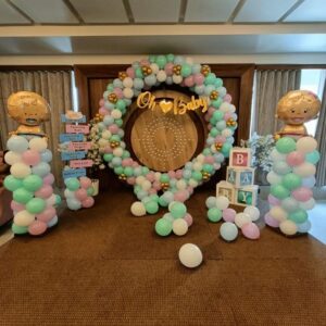 Cute Oh Baby Shower Ring Decoration – Mumbai