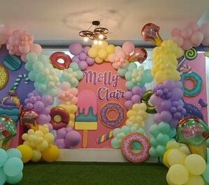 Candy Land Glow Birthday Decoration - Mumbai