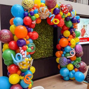 Candy Theme Balloon Arch Decoration - Mumbai