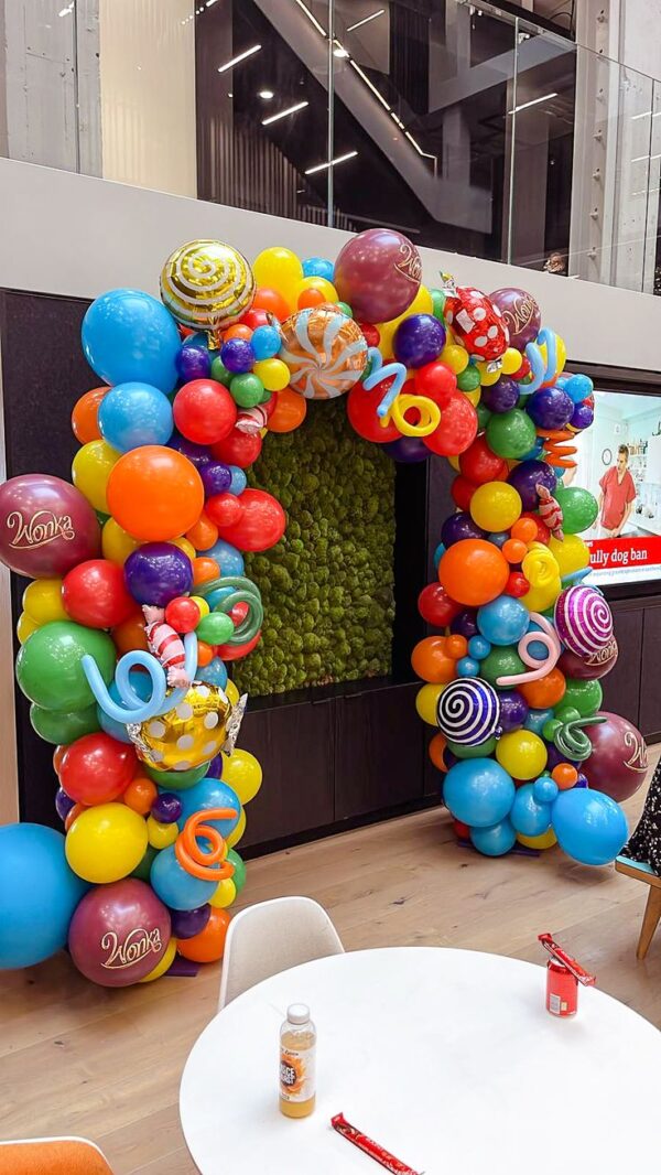Candy Theme Balloon Arch Decoration - Mumbai