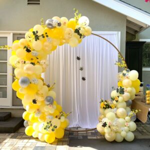 Yellow Ring Baby Shower Balloon Decoration in Mumbai