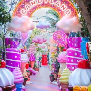 Sweet Candy Land Theme Decoration - Mumbai
