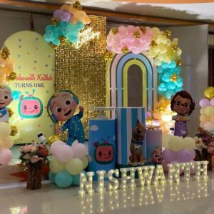 Wild One First Birthday Jungle Decor - Mumbai