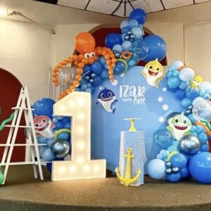 Blue Aura Mermaid Theme Ring Decor - Mumbai