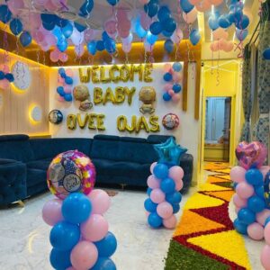 Welcome Baby Flower Decoration in Mumbai