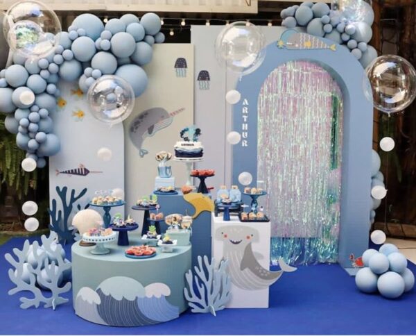 Cute Sea Turtle Blue Welcome Ring Decor - Mumbai