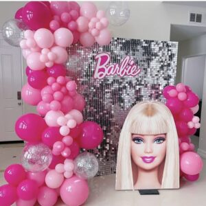 Barbie and Butterfly Theme Birthday Decor in Mumbai