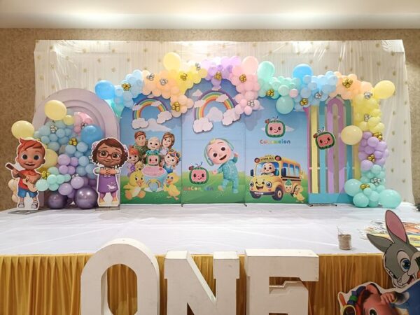 Cocomelon Cutie Birthday Wall Decoration - Mumbai