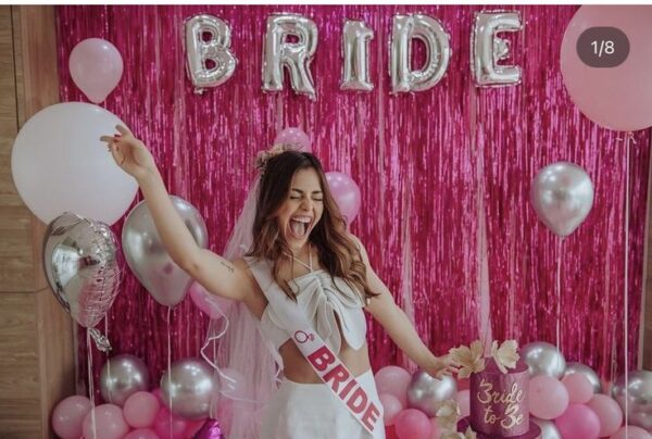 Classy Pink Bride to Be Party Decor - Mumbai