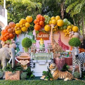 Pristine Jungle Safari Theme Stage Decor - Mumbai