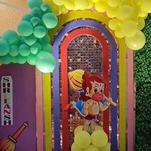 Bal Hanuman Theme Birthday Decor - Mumbai